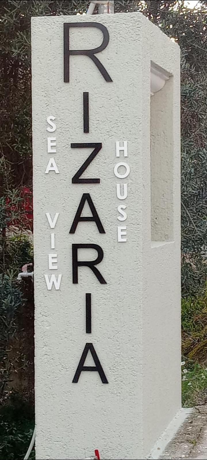 Villa Rizaria Sea View House Spartylas Exterior foto